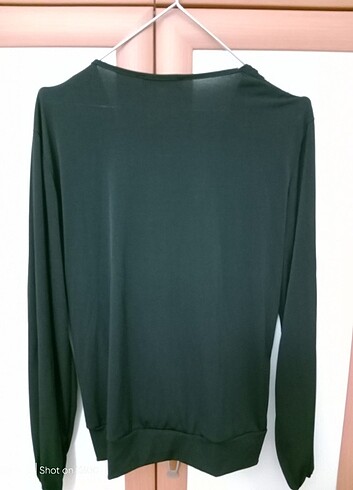 Degaje yaka bluz - Görsel 5