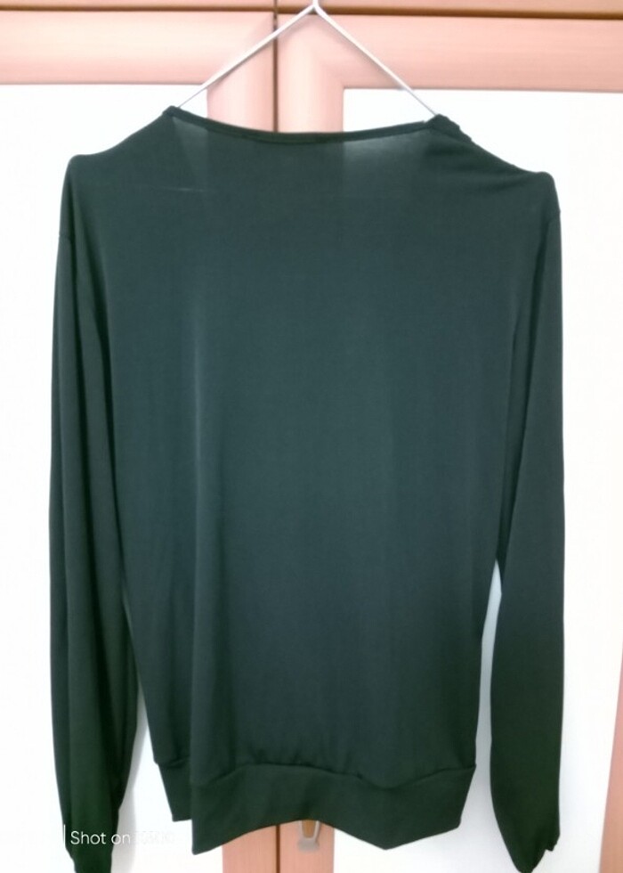 Degaje yaka bluz  - Görsel 5