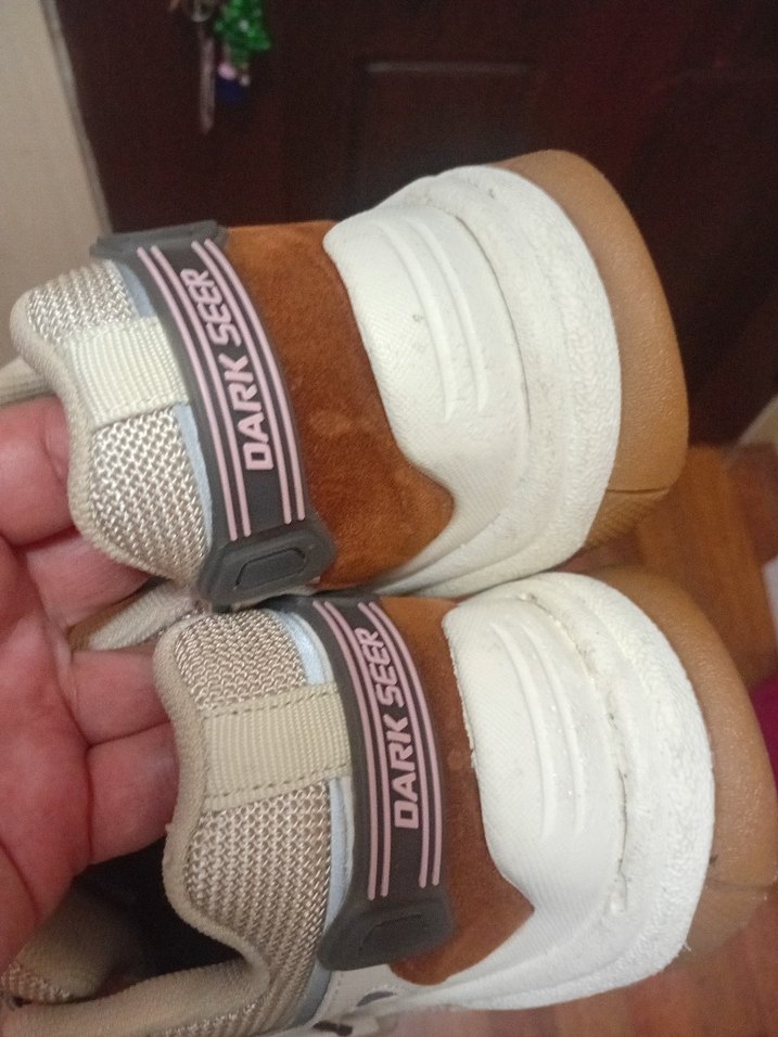 Bej Kadın Dolgu Topuklu Bağcıklı Spor Ayakkabı - Görsel 5