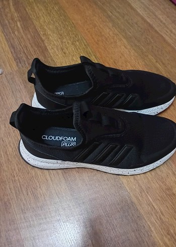 Kadın Siyah Spor Ayakkabı Bağcıklı - Görsel 2