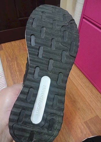 Kadın Siyah Spor Ayakkabı Bağcıklı - Görsel 4