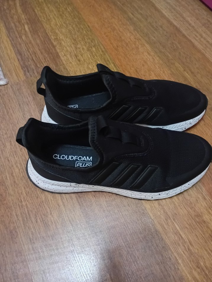 Kadın Siyah Spor Ayakkabı Bağcıklı - Görsel 2