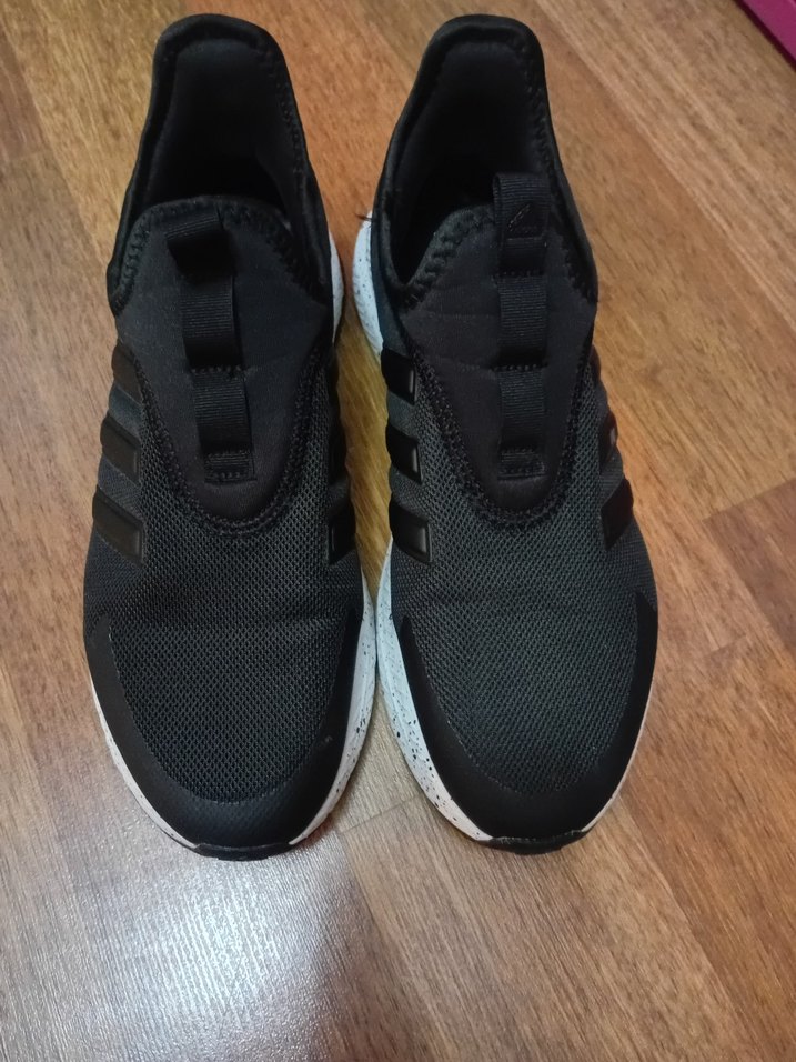 Kadın Siyah Spor Ayakkabı Bağcıklı - Görsel 3