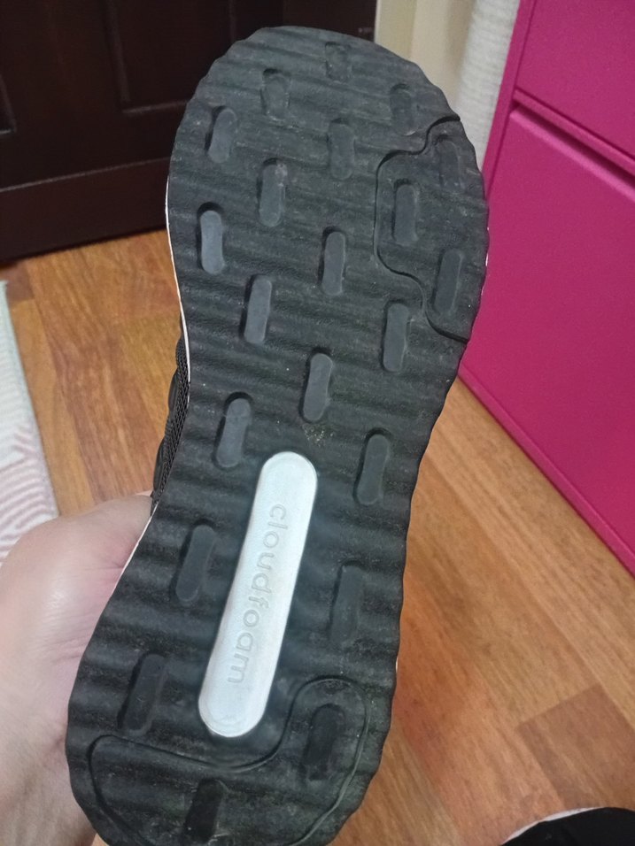 Kadın Siyah Spor Ayakkabı Bağcıklı - Görsel 4