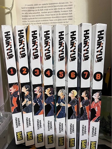 Haikyuu 1,2,3,4,5,6,7,8