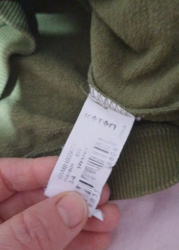 Erkek Çocuk Haki Sweatshirt - Görsel 2