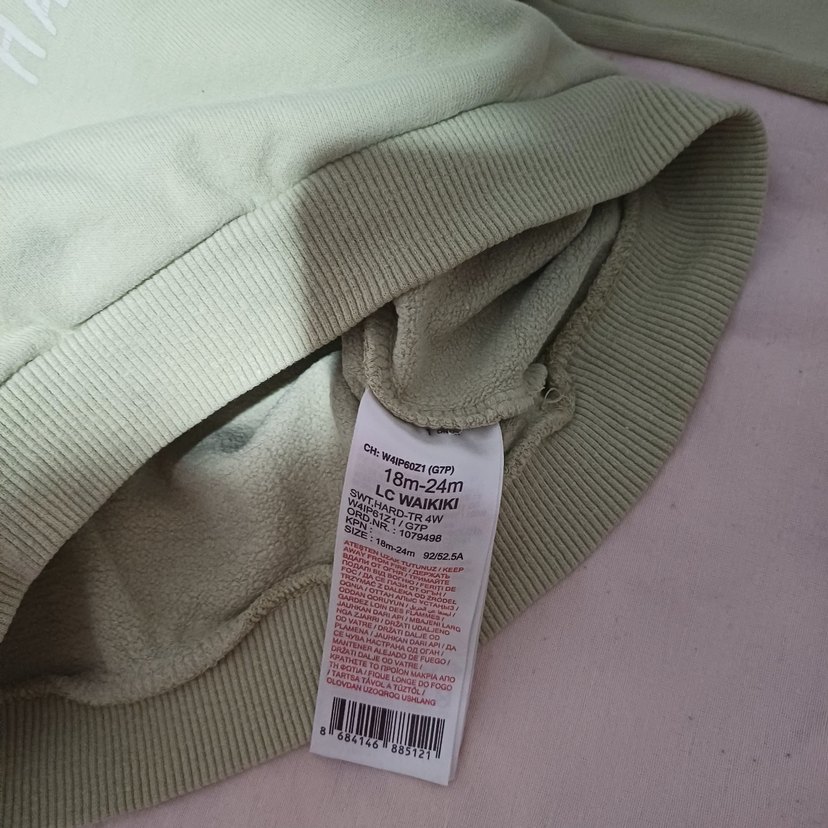 Gri Baskılı Erkek Çocuk Sweatshirt - Görsel 2