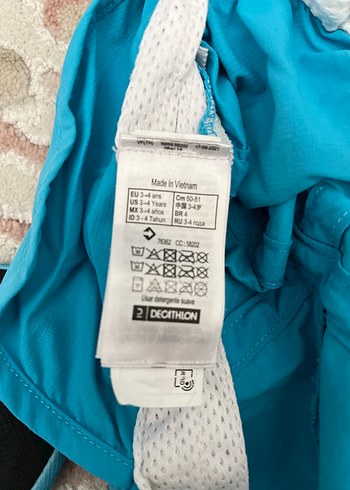 Mavi Bebek Koruyucu Şapka - Görsel 3