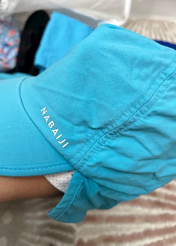 Mavi Bebek Koruyucu Şapka - Görsel 2