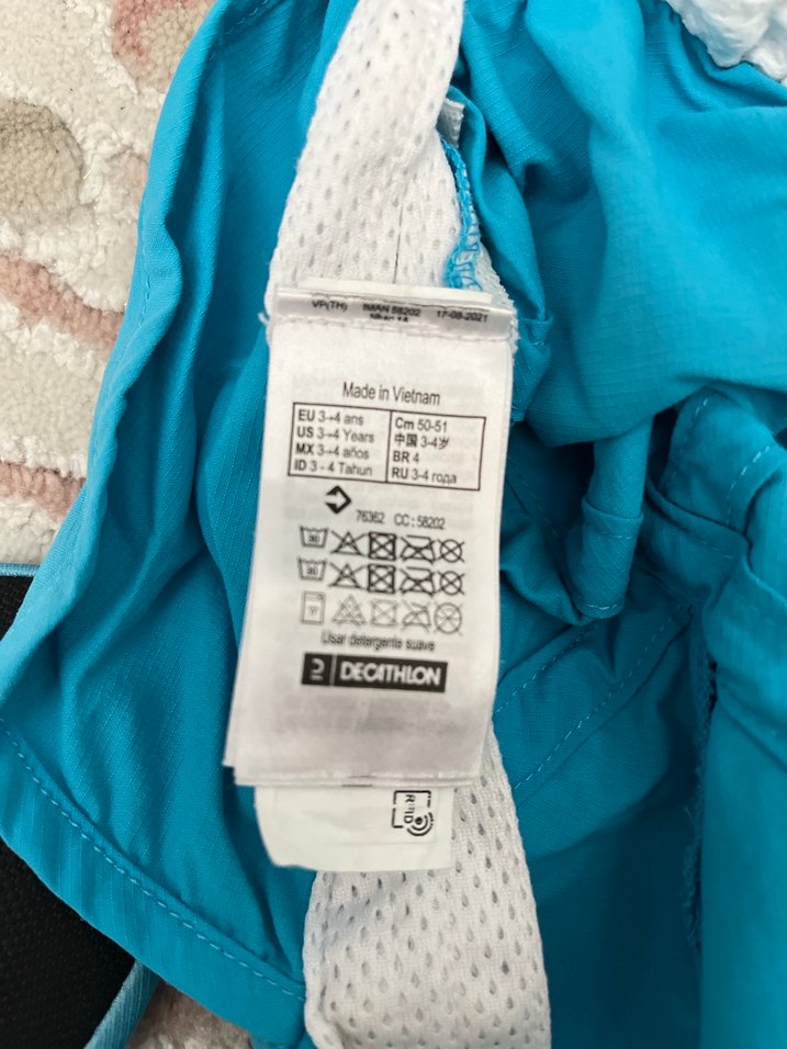 Mavi Bebek Koruyucu Şapka - Görsel 3