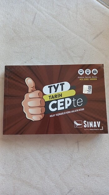 tyt tarih konu anlatım kitabı|sınav yayınları