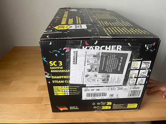  Beden Renk Karcher sc3 Türkiye 3 yıl garantili