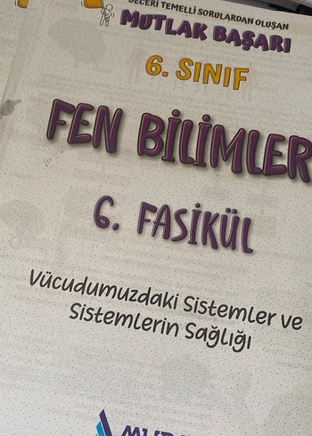 6. Sınıf Fen Bilimleri 7. Fasikül - Elektriğin İletimi