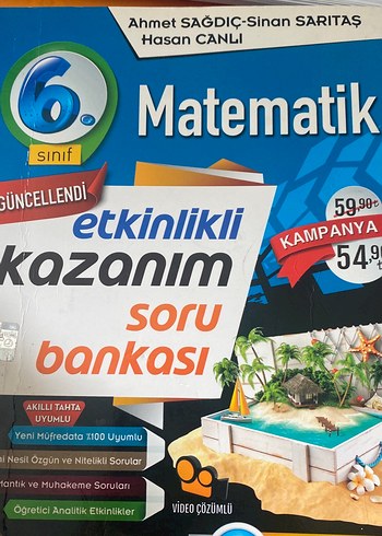 6. Sınıf Matematik Etkinlikli Kazanım Soru Bankası