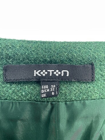 34 Beden yeşil Renk Koton Mini Etek %70 İndirimli.