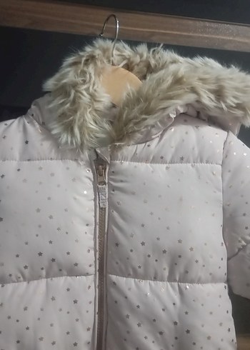 Kız Bebek Beyaz Kürklü Tulum - Görsel 2