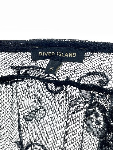38 Beden siyah Renk River Island Bluz %70 İndirimli.