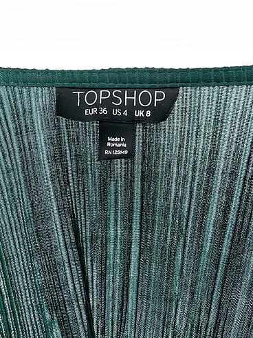 36 Beden yeşil Renk Topshop Mini Elbise %70 İndirimli.