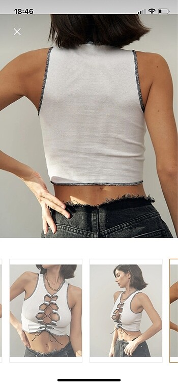 Zara Mai Collection Crop Büstiyer