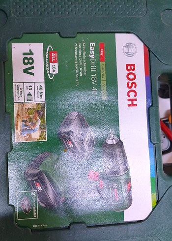 Bosch EasyDrill 18V-4 Akülü Matkap Seti - Görsel 2