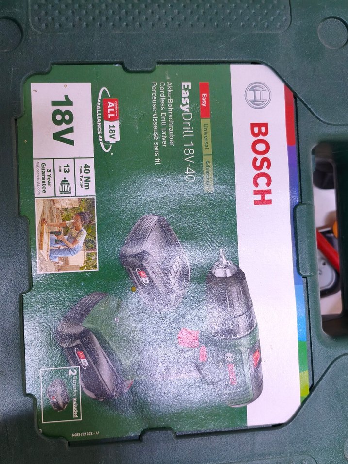 Bosch EasyDrill 18V-4 Akülü Matkap Seti - Görsel 2