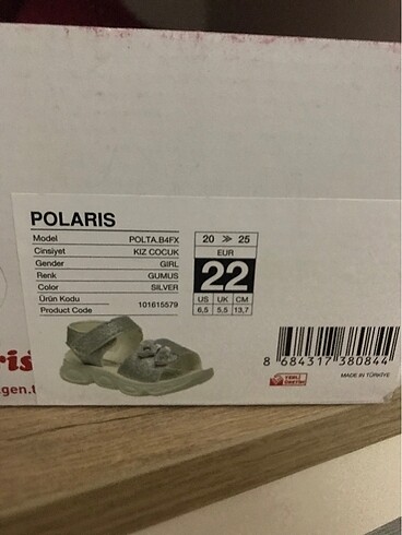 22 Beden Bebek abiye ayakkabı