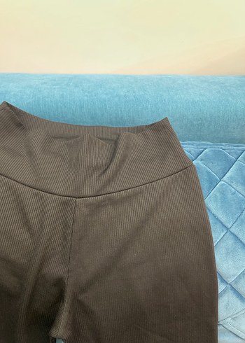 Siyah fitilli tayt - Görsel 3