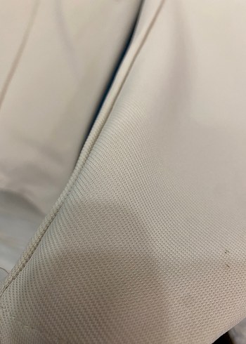 Düğmeli Bej Kadın Kumaş Pantolon - Görsel 4