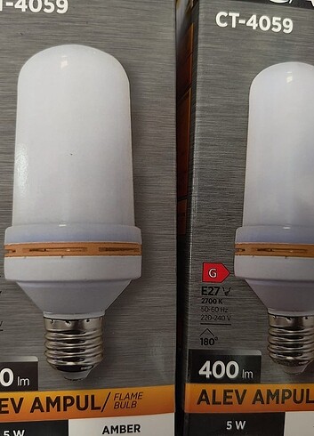 Diğer Anhtarla Mod Değiştiren Alev Ampul