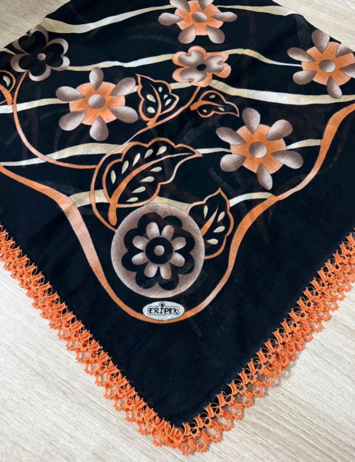 Tığ oyalı yazma - Görsel 3