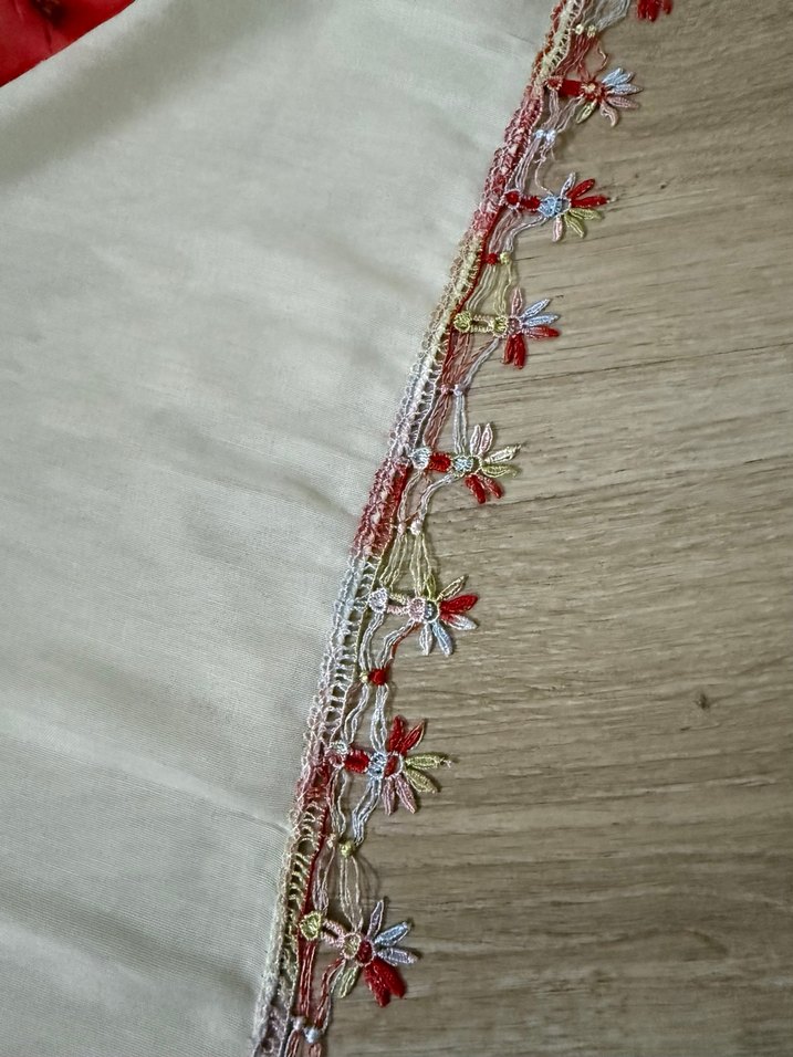 Renkli Fırfırlı Bohem Kadın yazma - Görsel 2