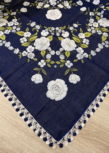 Tığ oyalı yazma - Görsel 3