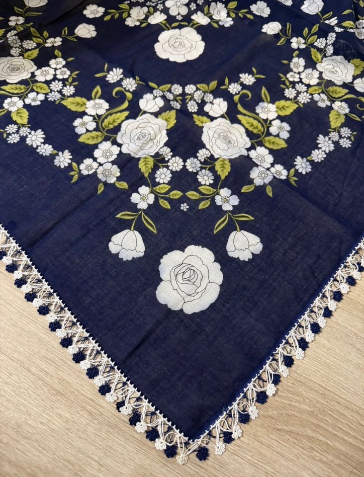 Tığ oyalı yazma - Görsel 3