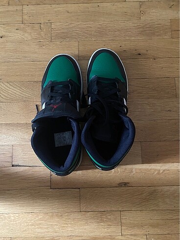 40 Beden yeşil Renk Air jordan 1 low
