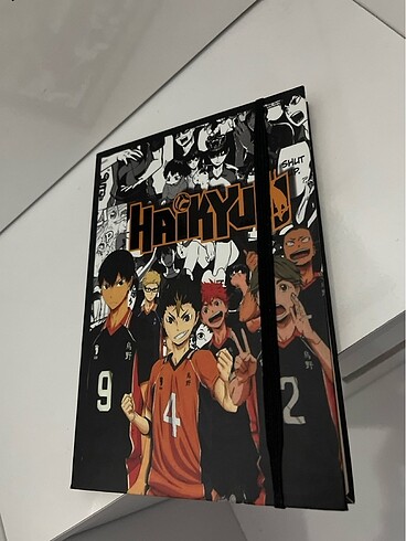 Kalın kapak anime defter