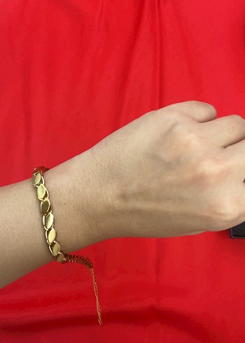 Zara Zincir Detaylı Çelik bileklik
