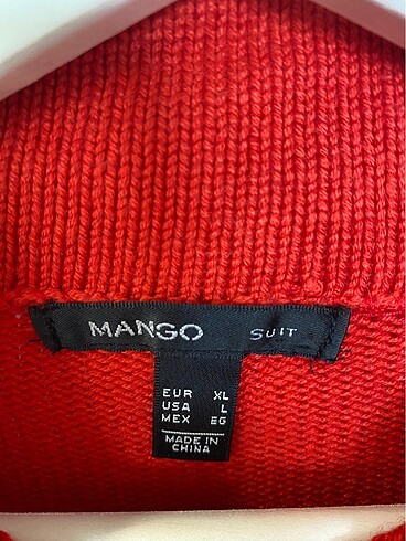 xl Beden kahverengi Renk Mango Kazak