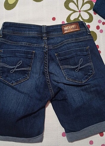 xs Beden lacivert Renk Loft Jean Şort 