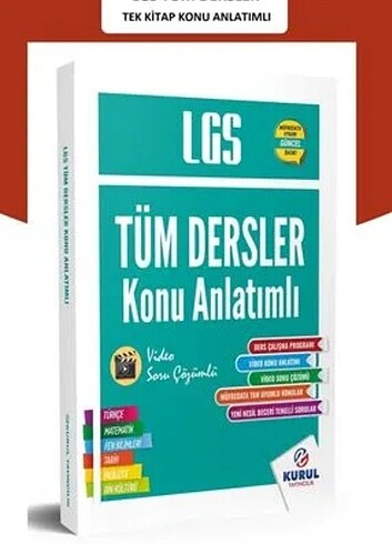 Lgs tüm dersler konu anlatımı 