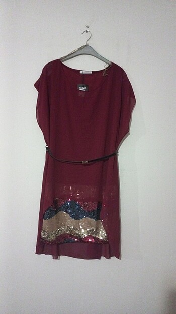 Zara Bordo elbise
