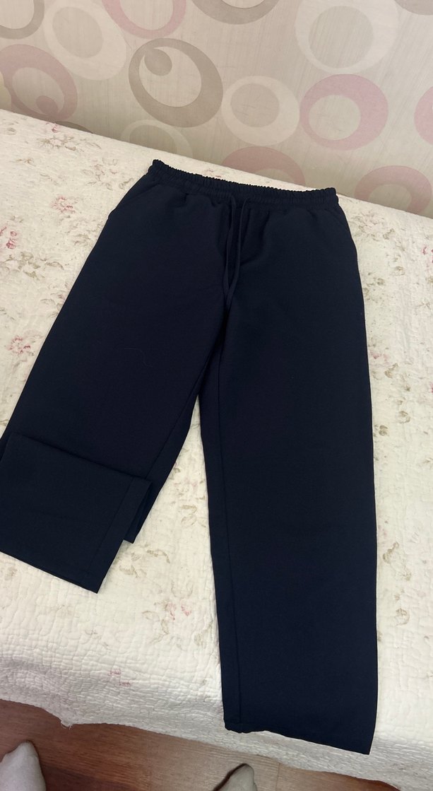 Kadın Lacivert Kumaş Pantolon - Görsel 2