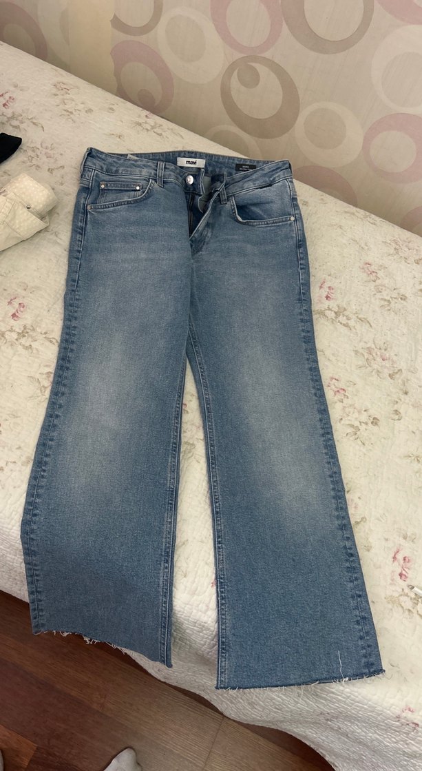 Mavi Kadın Normal Kesim Denim Pantolon - Görsel 2