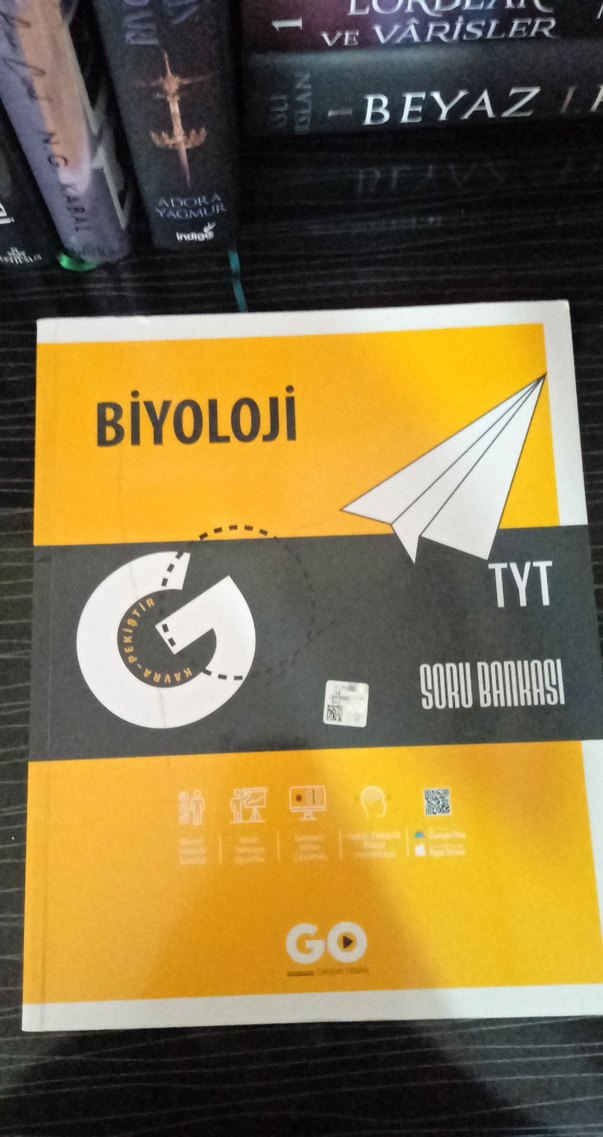GO TYT Biyoloji Soru Bankası - Görsel 3