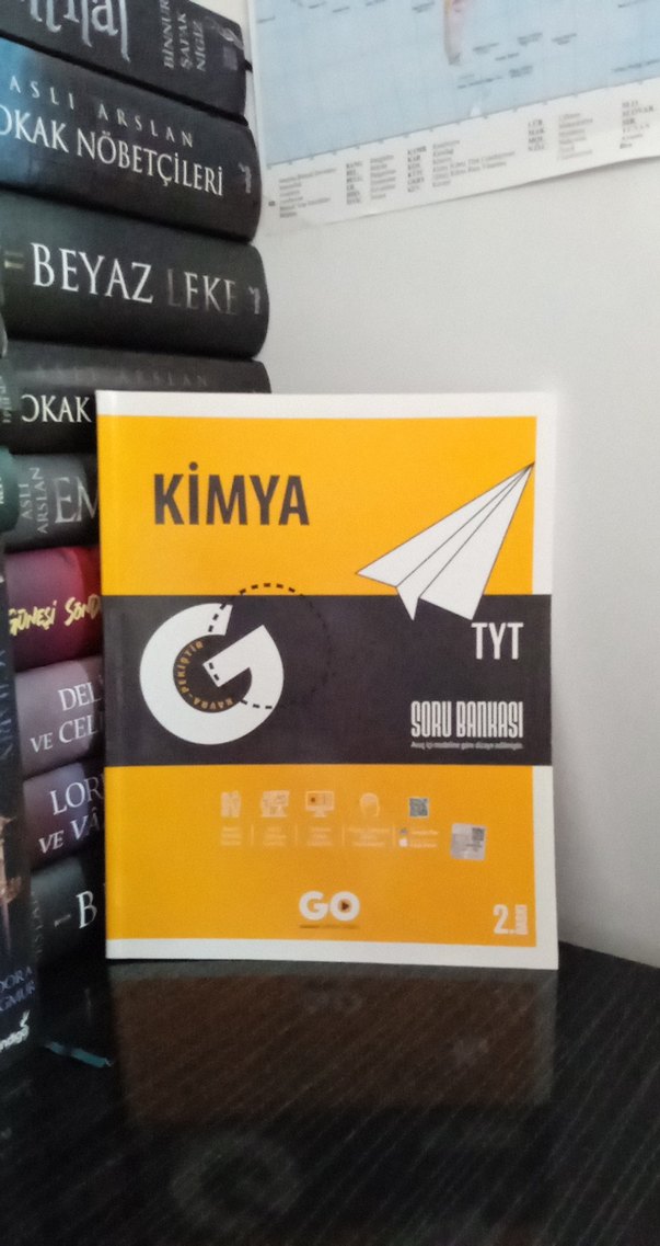 GO yayinlari TYT Kimya Soru Bankası - Görsel 2
