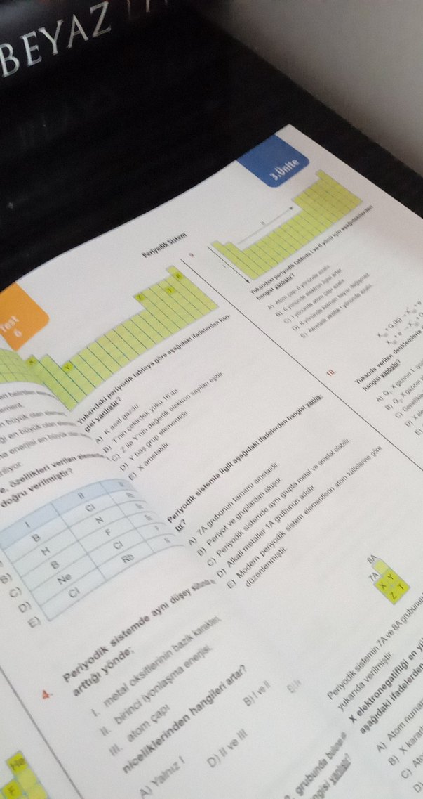 GO yayinlari TYT Kimya Soru Bankası - Görsel 3