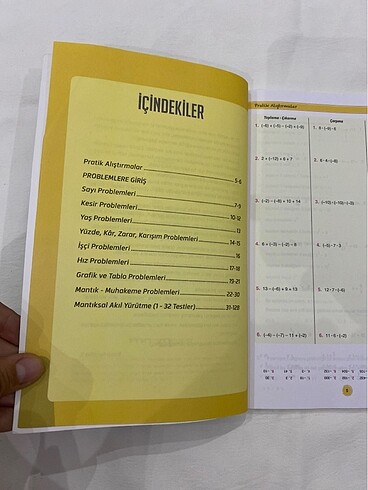  Problemler test kitabı