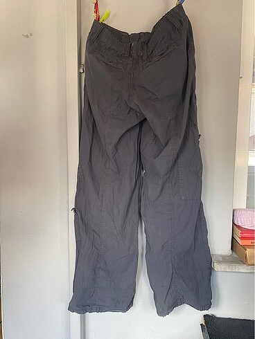 xs Beden Y2k cargo düşük bel pantolon