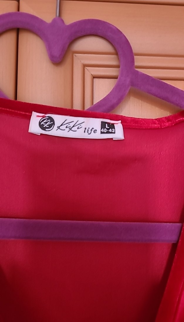 Bordo Drapeli Uzun Kadın Abiye Elbise - Görsel 3