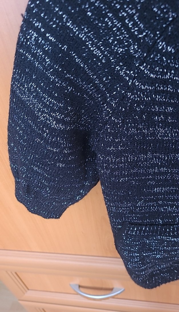 Kız Çocuk Gri Triko Bolero - Görsel 3