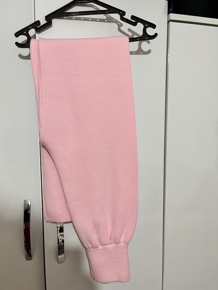 Pembe Balıkçı Yaka Triko Kadın Kazak - Görsel 2